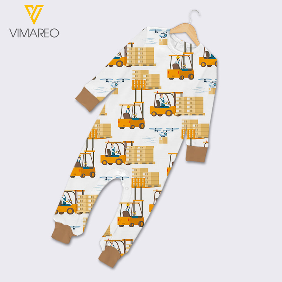 Forklift Baby Romper KSHEU7