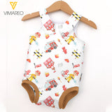 Firefighter Baby Romper KSHEU4