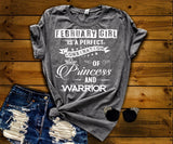 February Girl Is Perfect Combination Of Princess And Warrior