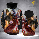 German Shepherd Dog Eagle Hoodie BHSGW
