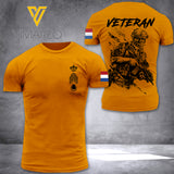 Koninklijke Marechaussee VETERANS TSHIRT 3D PRINTED AUG-NL27