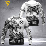 ROOFER HOODIE 3D PRINTED OCT-HQ04