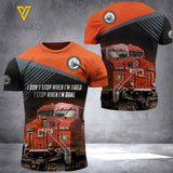 Canadian Pacific Railway TSHIRT 3D PRINTED JUE-HQ24
