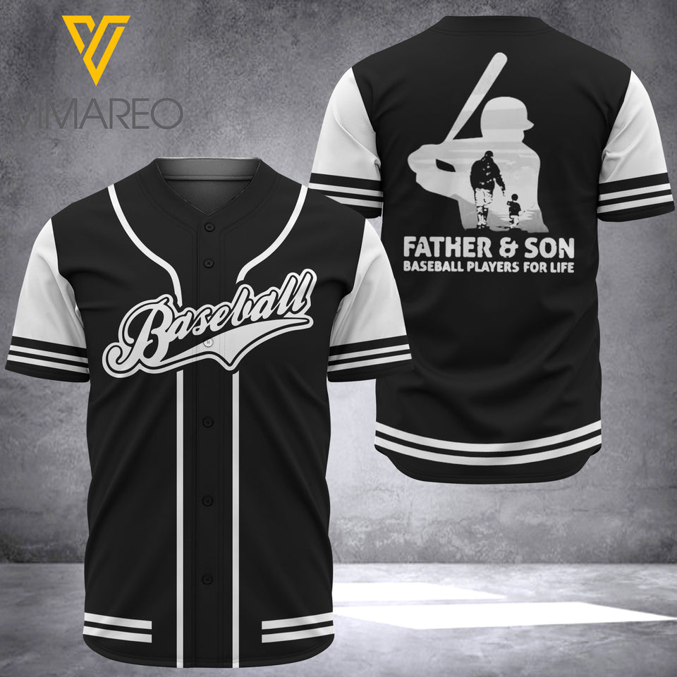KHMD BASEBALL FATHER Jersey  SHIRT 3D PRINTED 0605