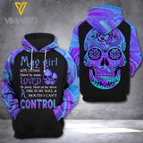May Girl 3D printed hoodie MSDHU