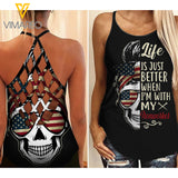 IRONWORKER CRISS-CROSS TANK TOP