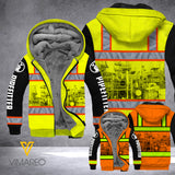 PIPEFITTER SAFETY FLEECE HOODIE 3D PRINTED 030221