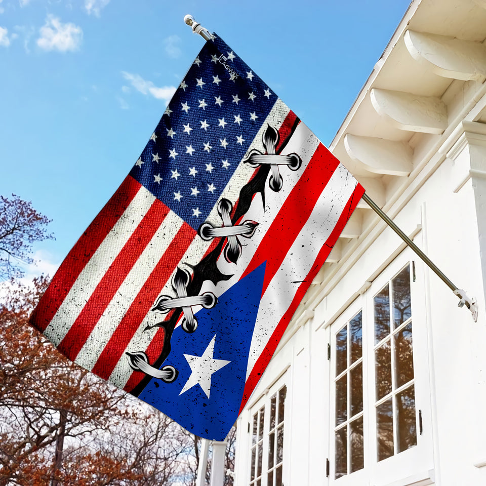 PHN Flag Of The USA And Puerto Rico Parts APR-MQ22