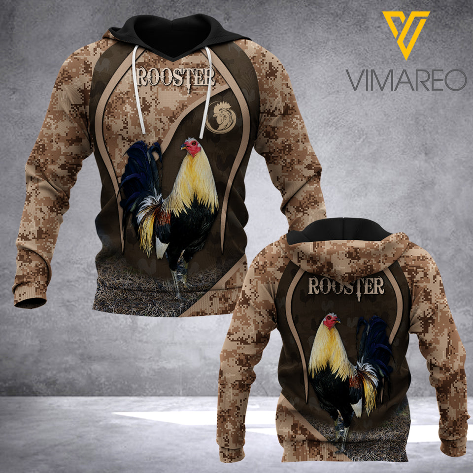 Rooster Camo Hoodie KBGAD