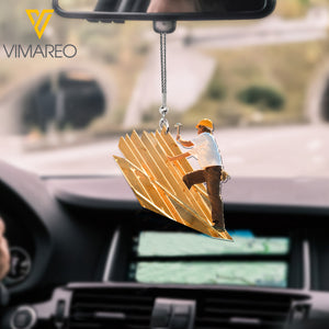Roofer Car Hanging Ornament XM38D