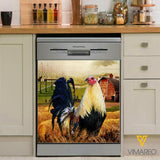 Rooster Kitchen Dishwasher Cover