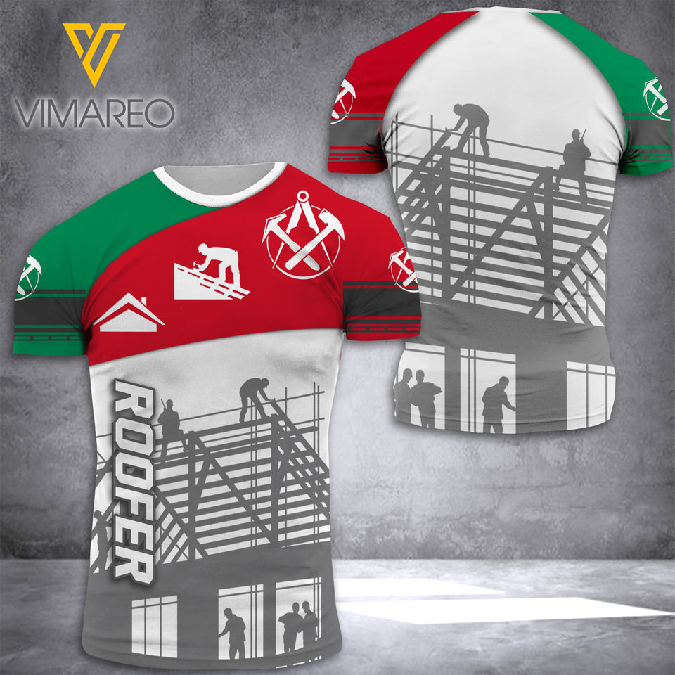 MH HUNGARY ROOFER TSHIRT 3D PRINTED AUG-NL17