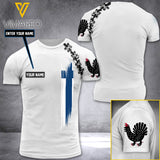 PERSONALIZED Finland TSHIRT 3D PRINTED JUL-NL28
