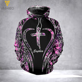 PERSONALIZED GOD CHRIST COMBO HOODIE + LEGGING 3D QTVQ0404