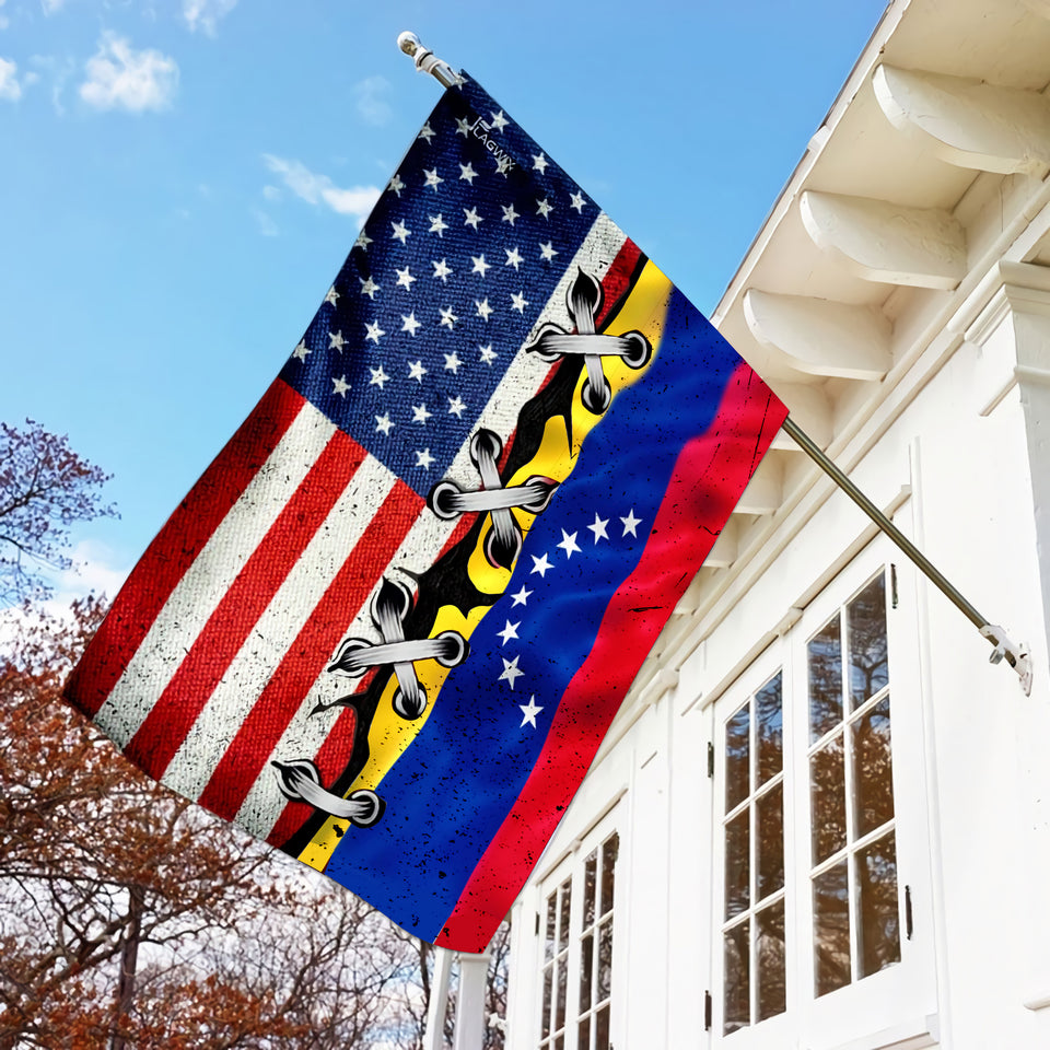 PHN Flag Of The USA And Venezuela Parts APR-MQ22