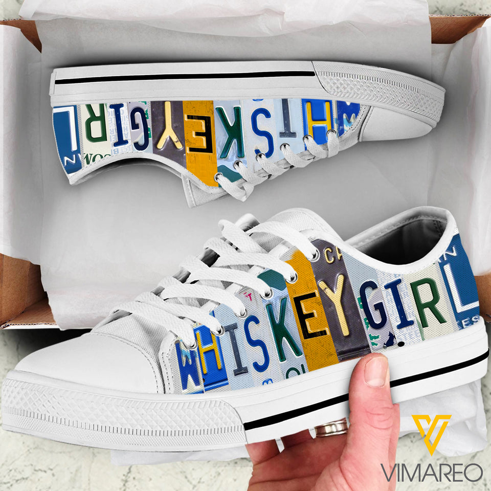 Whisky Girl Low Top Shoes SKSHE